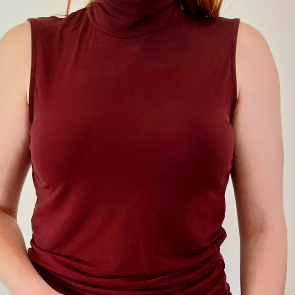 Burgundy Blouse - Picture 3 of 4